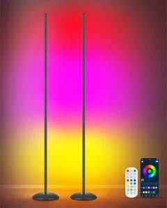 Угловой торшер с RGB LED и управлением — Светодиодные ленты, Vexinat