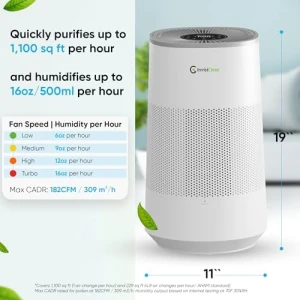 Очиститель и увлажнитель воздуха 2 в 1 — Очистители воздуха, InvisiClean