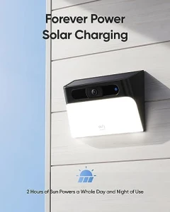 Солнечная настенная лампа с камерой — Камеры видеонаблюдения, eufy Security