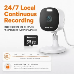 Умная камера безопасности 2.5K — Камеры видеонаблюдения, AlfredCamera