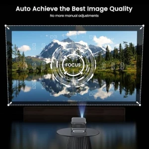 Умный проектор с Google TV, 2000 ANSI люмен, 4K — Проекторы, HAPPRUN