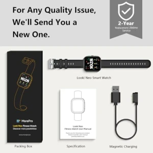 Смарт-часы с 1.83” дисплеем, Bluetooth-звонками и фитнес-трекингом — Фитнес-браслеты, MorePro