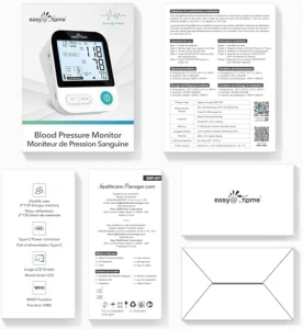 Тонометр Bluetooth с памятью на 2 пользователей — Тонометры, Easy@Home