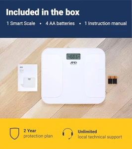 Цифровые напольные весы с Bluetooth — Умные весы, A&D Medical