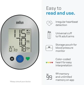 Тонометр на плечо с Bluetooth — Тонометры, Braun