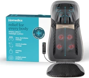 Массажная накидка Shiatsu Elite II с подогревом — Массажные кресла, Homedics