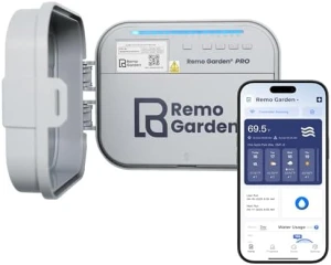 Умный контроллер для спринклеров, 6 зон, Wi-Fi — Системы автополива, Remo Garden