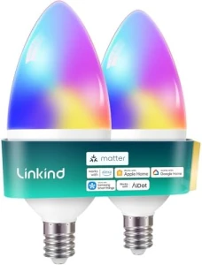 Умные лампы E12 с поддержкой Matter — Умные лампы, Linkind
