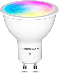 Умная лампа GU10 с Bluetooth и Wi-Fi, RGB+белый, 5 Вт — Умные лампы, Lightinginside