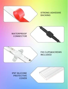 Светодиодная лента COB RGB IC 24 м — Светодиодные ленты, MILADALED