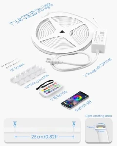 Светодиодная лента COB RGB с пультом — Светодиодные ленты, Samsion