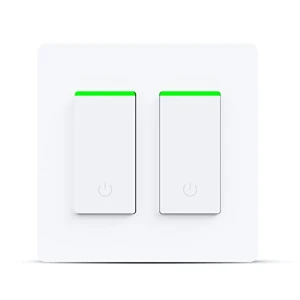 Умный выключатель света 2-клавишный Wi-Fi — Умные выключатели, Milfra