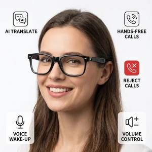 Умные солнцезащитные очки с переводом и Bluetooth — Электронные переводчики, Senbono