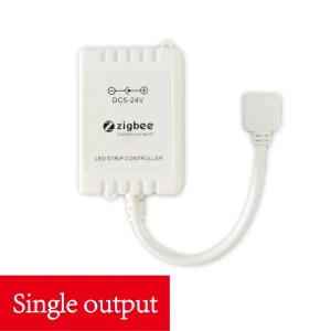 Zigbee контроллер для светодиодной ленты RGB RGBCW 5-24В — Светодиодные ленты, Tuya