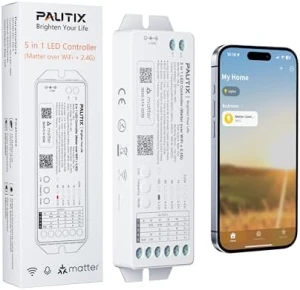 Matter WiFi светодиодный контроллер 5в1 — Умные лампы, PAUTIX