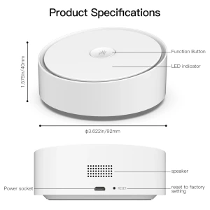 Многорежимный шлюз ZigBee 3.0 WiFi Bluetooth Mesh — Хаб умного дома, MOES
