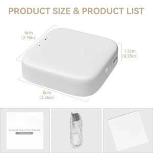 Беспроводной шлюз Zigbee Bluetooth — Хаб умного дома, Tuya