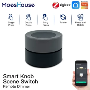 Умный поворотный переключатель ZigBee — Умные выключатели, MOES