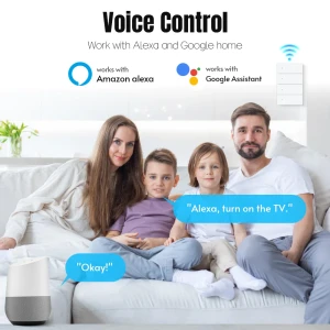 Умный настенный выключатель Zigbee (1/2/3/4/6 клавиш) — Умные выключатели, VBU