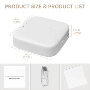 Шлюз Zigbee с WiFi и Bluetooth — Хаб умного дома, Tuya