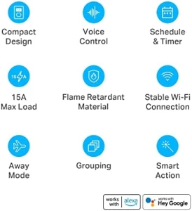 Умная розетка Ultra Mini 15A — Умные розетки, Kasa