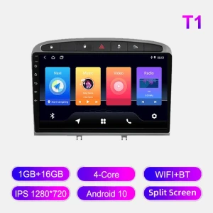 Автомагнитола с Android Auto и CarPlay для Peugeot 308/308SW/408 (2010-2016) — Автомагнитолы, GHLHS