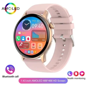 Женские умные часы с 1.43-дюймовым AMOLED-экраном и NFC — Умные часы, Lucky Start