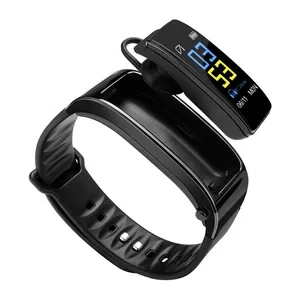 Умный браслет с Bluetooth-наушниками — Фитнес-браслеты