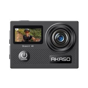 Экшн-камера 4K30fps 20MP с WiFi и EIS, водонепроницаемая до 40 метров, AKASO