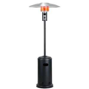 Газовый обогреватель для террасы, черный, BALI OUTDOORS