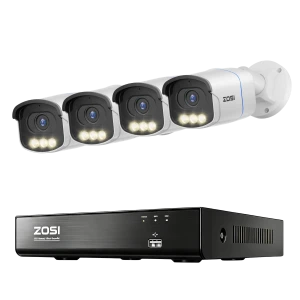 Система видеонаблюдения 4K PoE — Камеры видеонаблюдения, ZOSI