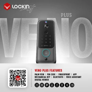 Умный замок с видеокамерой и биометрическим доступом — Умные замки, Lockin