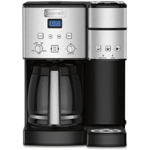 Кофемашина с одной порцией и 12 чашками, Cuisinart