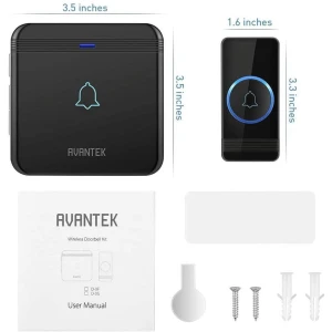 Беспроводная дверная звонковая система — Видеодомофоны, AVANTEK