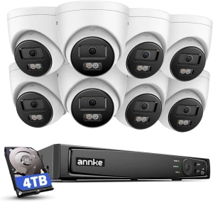 16-канальная система видеонаблюдения 4K PoE — Камеры видеонаблюдения, Annke