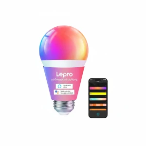 Умные светодиодные лампы с изменением цвета — Умные лампы, Lepro