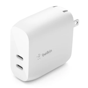 Двухпортовое USB-C зарядное устройство 40W — Внешние аккумуляторы, Belkin