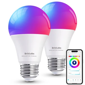 Умная светодиодная лампа RGBWW — Умные лампы, BrizLabs