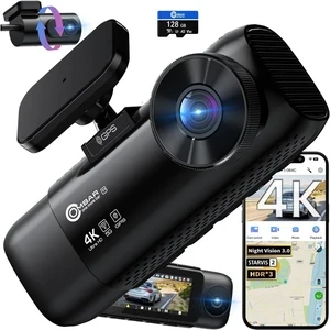 4K 3 Channel Dash Cam — Видеорегистраторы, OMBAR