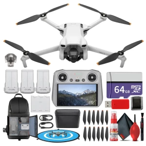 Дрон с камерой 4K, комплект Fly More — Квадрокоптеры, DJI