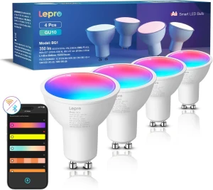 Умная лампочка с изменением цвета — Умные лампы, Lepro