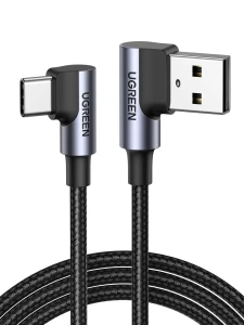 Кабель USB to USB C с углом 90 градусов, UGREEN