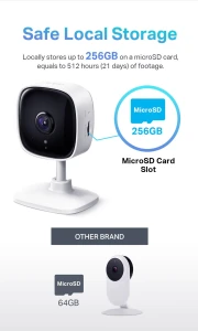 Камера безопасности 2K для дома — Камеры видеонаблюдения, TP-Link