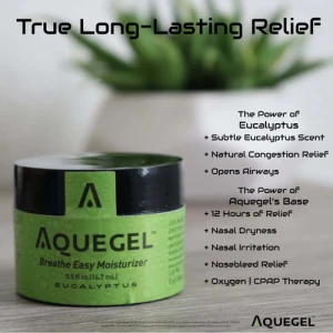 Увлажнитель для носа с эвкалиптом, Aquegel Cosmetics, LLC