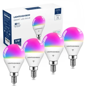 Умные светодиодные лампы E12 — Умные лампы, Lightinginside