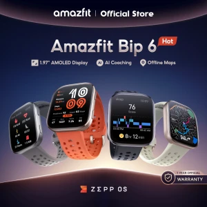 Умные часы с AMOLED дисплеем, GPS и мониторингом здоровья — Фитнес-браслеты, Amazfit