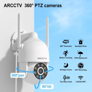 2K Камера безопасности для улицы, ARCCTV