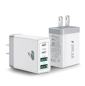 Зарядное устройство USB-C, 4 порта, 40 Вт, Aiminu