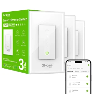 Умный диммерный выключатель света, однополюсный — Умные выключатели, GHome Smart