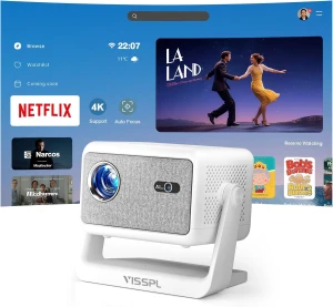 Умный проектор с WiFi и Bluetooth, VISSPL